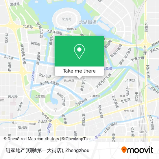 链家地产(顺驰第一大街店) map