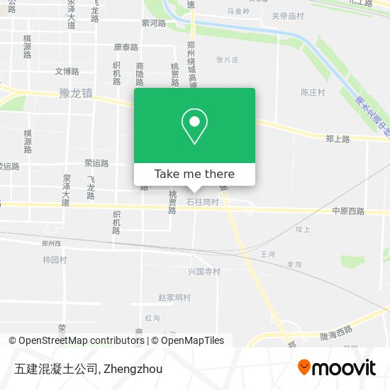 五建混凝土公司 map