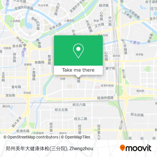 郑州美年大健康体检(三分院) map