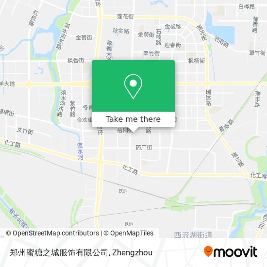 郑州蜜糖之城服饰有限公司 map