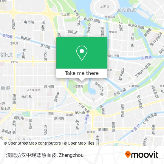 漢龍坊汉中现蒸热面皮 map