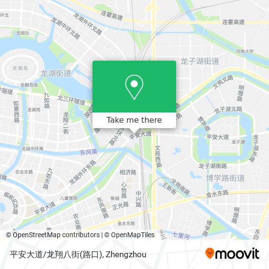 平安大道/龙翔八街(路口) map