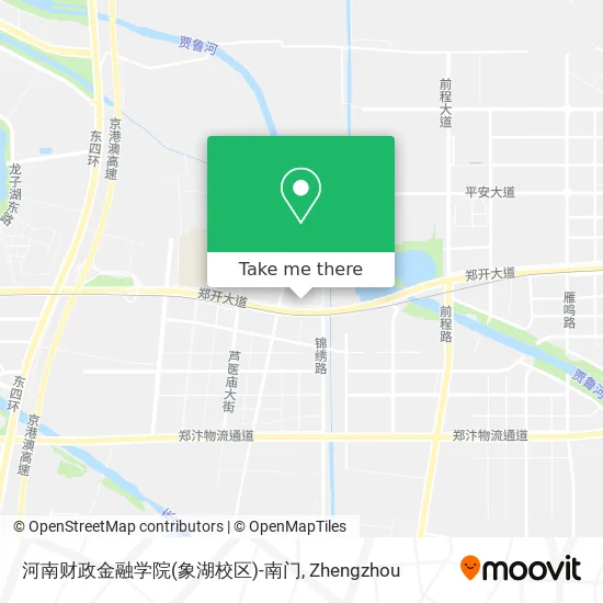 河南财政金融学院(象湖校区)-南门 map