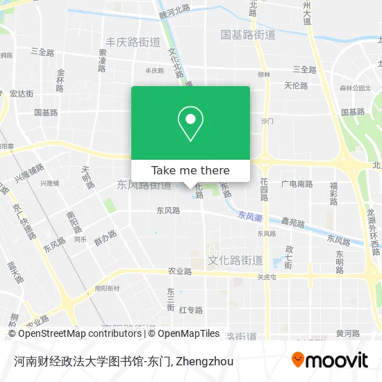 河南财经政法大学图书馆-东门 map