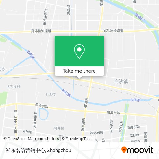 郑东名筑营销中心 map