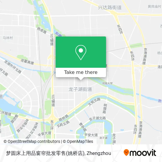 梦圆床上用品窗帘批发零售(姚桥店) map