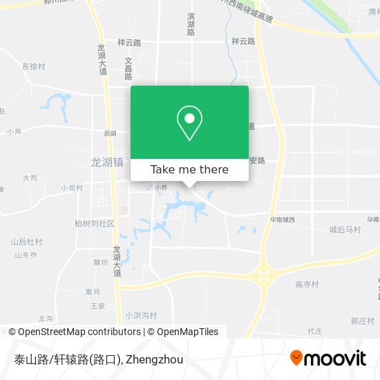泰山路/轩辕路(路口) map