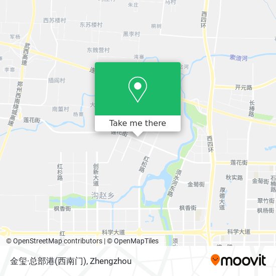金玺·总部港(西南门) map