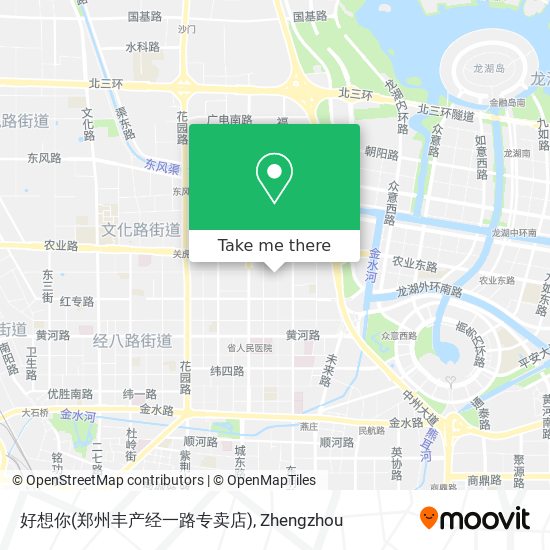好想你(郑州丰产经一路专卖店) map