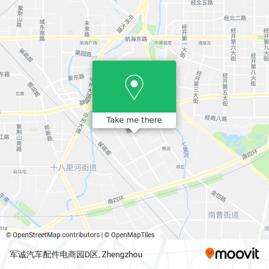 军诚汽车配件电商园D区 map