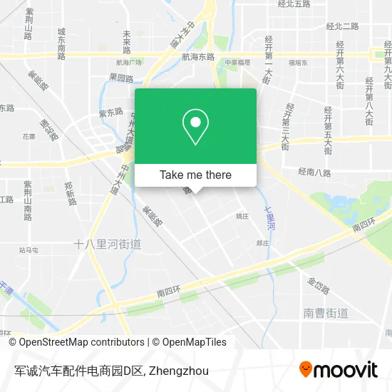 军诚汽车配件电商园D区 map