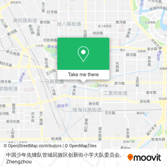 中国少年先锋队管城回族区创新街小学大队委员会 map