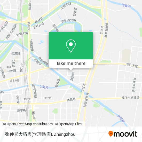 张仲景大药房(学理路店) map