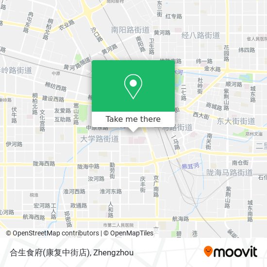 合生食府(康复中街店) map