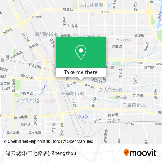 缙云烧饼(二七路店) map