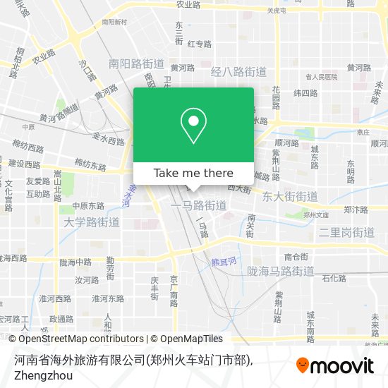 河南省海外旅游有限公司(郑州火车站门市部) map