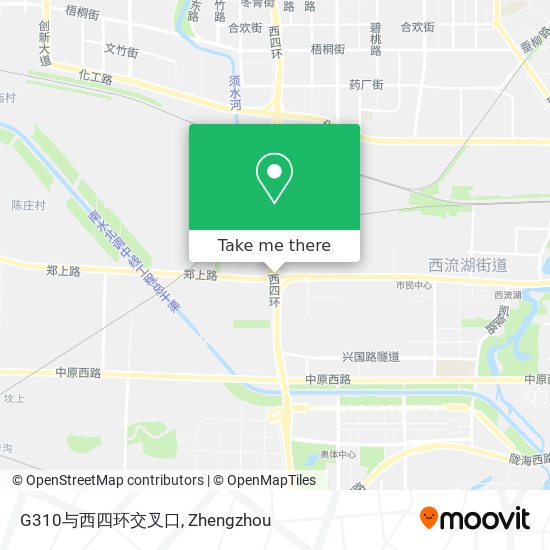 G310与西四环交叉口 map