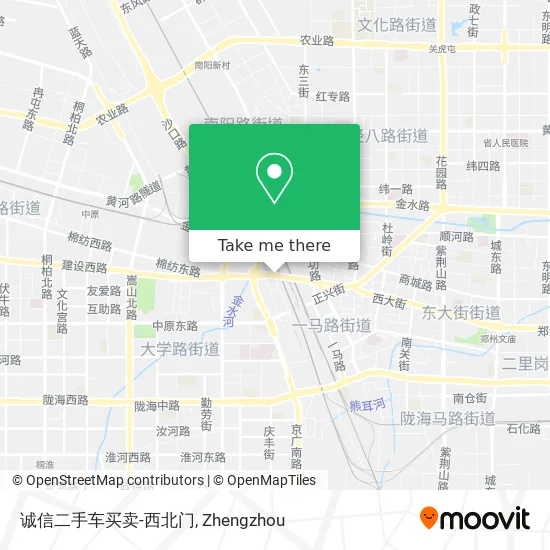 诚信二手车买卖-西北门 map