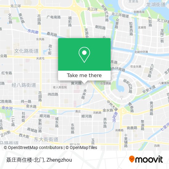 聂庄商住楼-北门 map