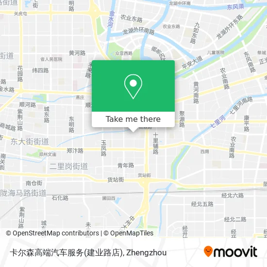 卡尔森高端汽车服务(建业路店) map