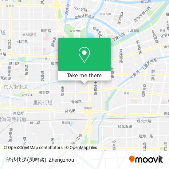 韵达快递(凤鸣路) map