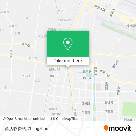 薛店收费站 map