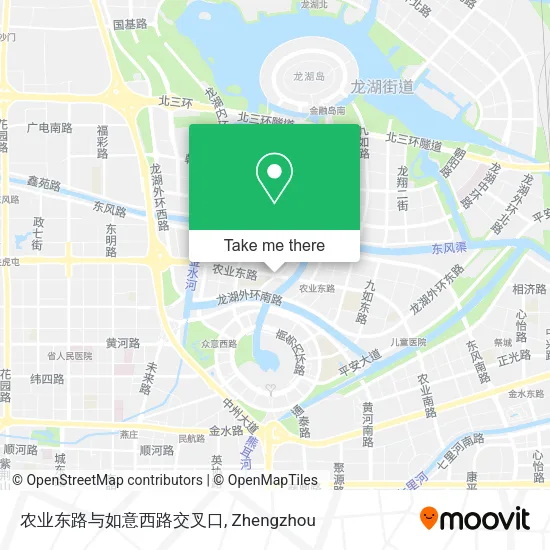 农业东路与如意西路交叉口 map