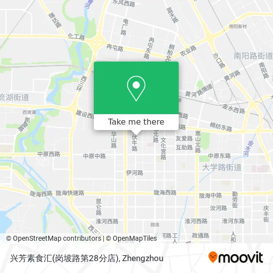 兴芳素食汇(岗坡路第28分店) map