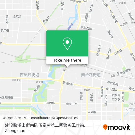建设路派出所南陈伍寨村第二网警务工作站 map