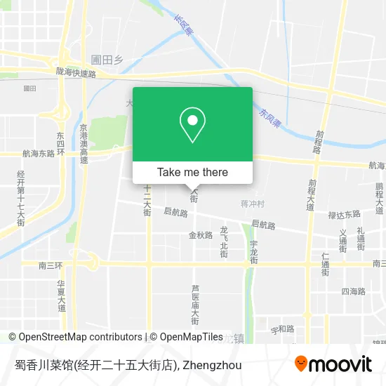 蜀香川菜馆(经开二十五大街店) map