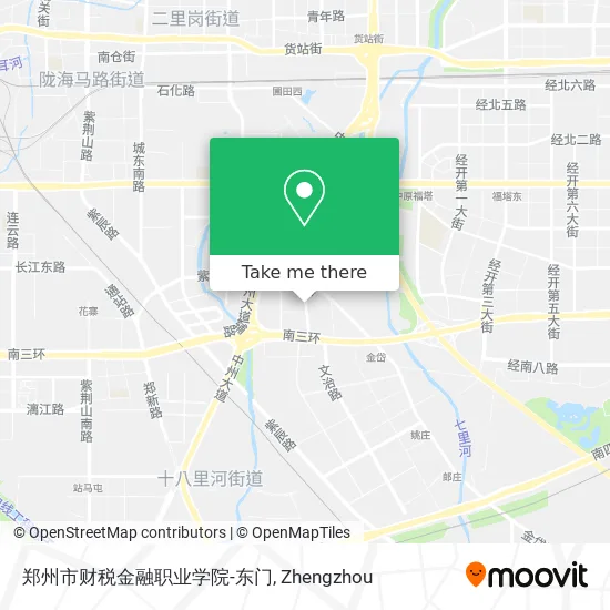 郑州市财税金融职业学院-东门 map