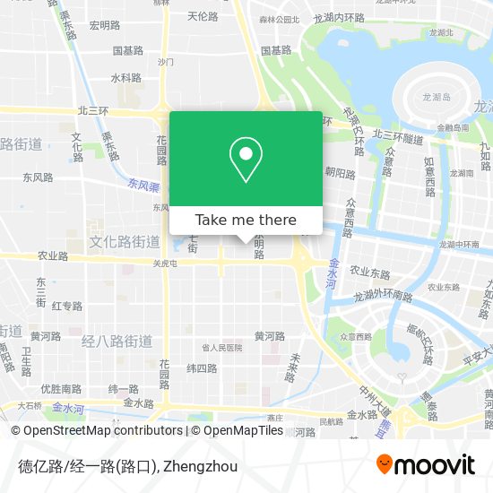 德亿路/经一路(路口) map