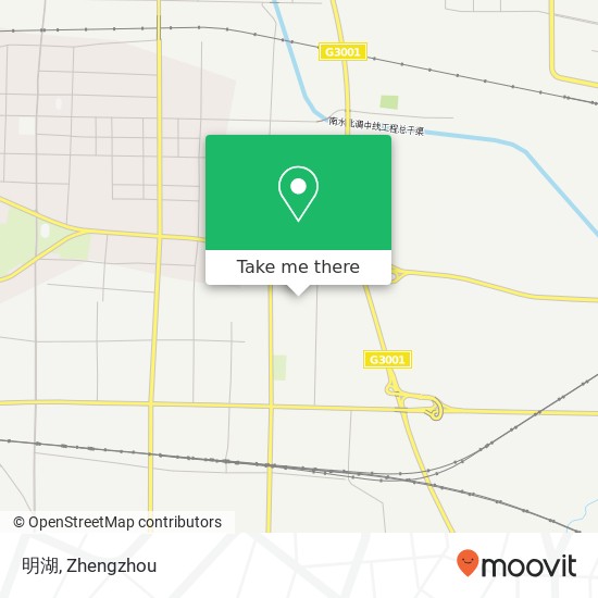 明湖 map