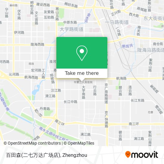 百田森(二七万达广场店) map