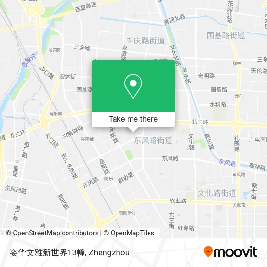 姿华文雅新世界13幢 map