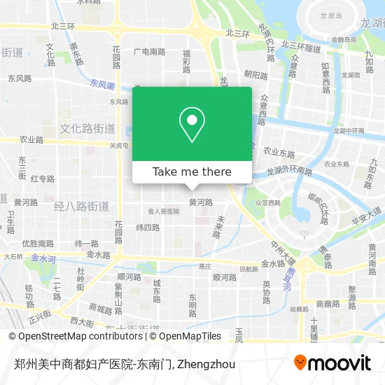 郑州美中商都妇产医院-东南门 map