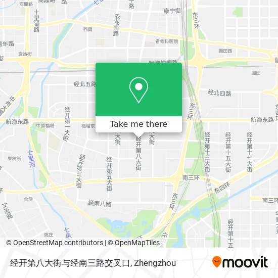 经开第八大街与经南三路交叉口 map