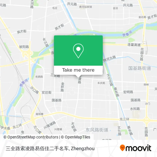 三全路索凌路易佰佳二手名车 map
