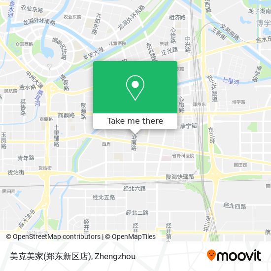 美克美家(郑东新区店) map