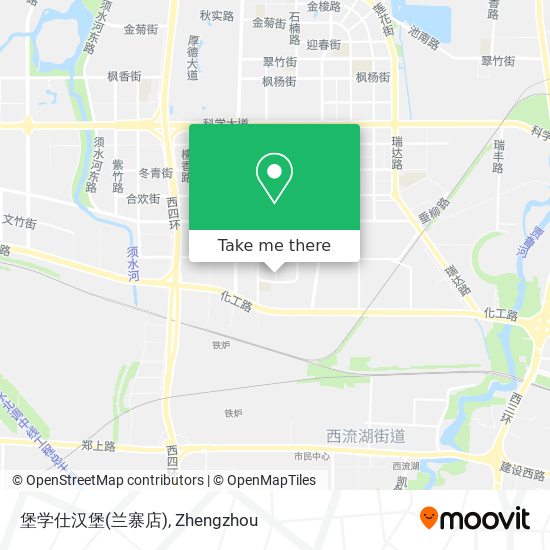 堡学仕汉堡(兰寨店) map