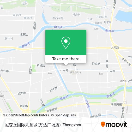 尼森堡国际儿童城(万达广场店) map