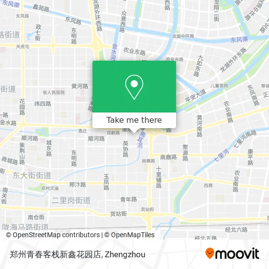 郑州青春客栈新鑫花园店 map