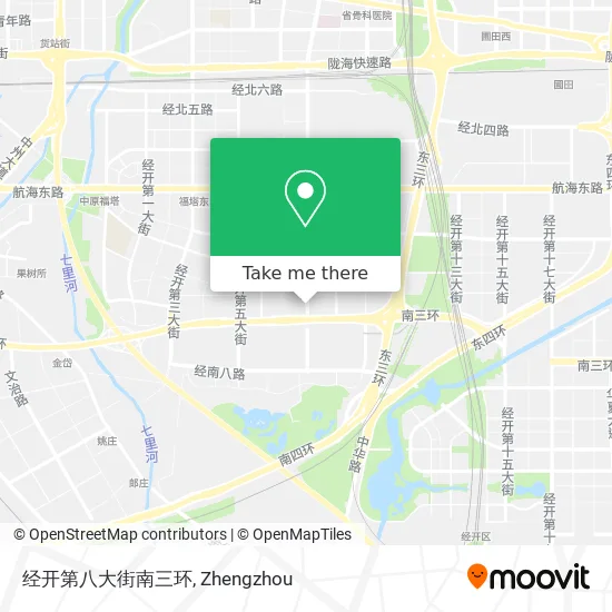 经开第八大街南三环 map