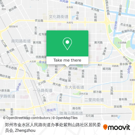 郑州市金水区人民路街道办事处紫荆山路社区居民委员会 map