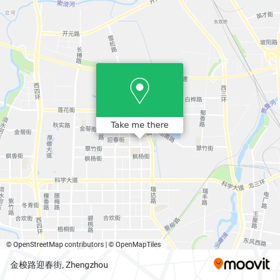 金梭路迎春街 map