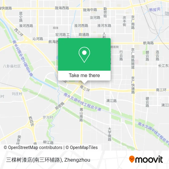三棵树漆店(南三环辅路) map