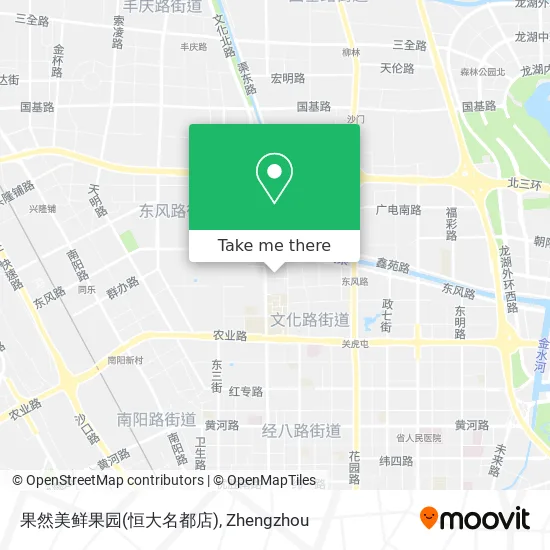 果然美鲜果园(恒大名都店) map