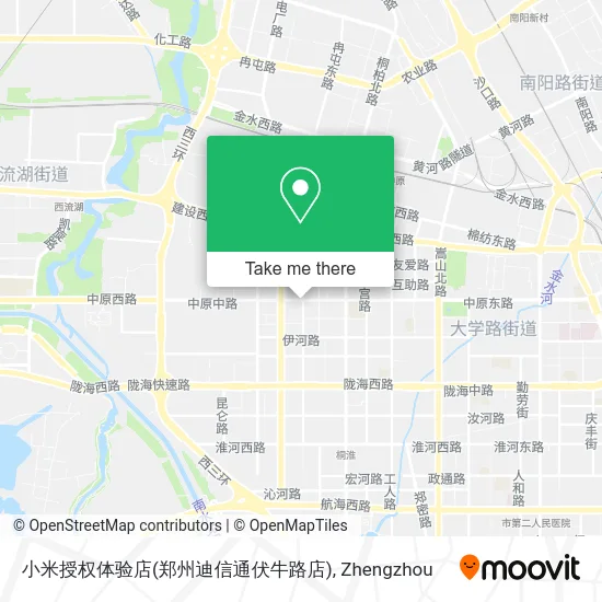 小米授权体验店(郑州迪信通伏牛路店) map