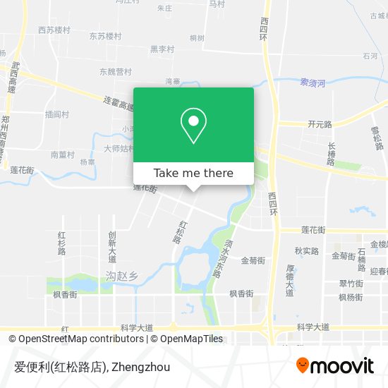 爱便利(红松路店) map