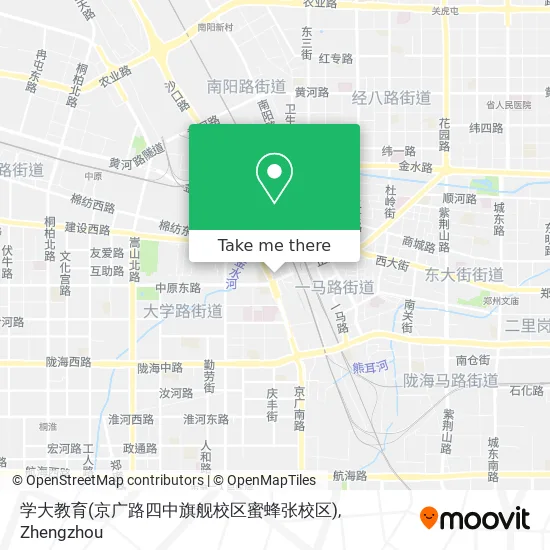 学大教育(京广路四中旗舰校区蜜蜂张校区) map
